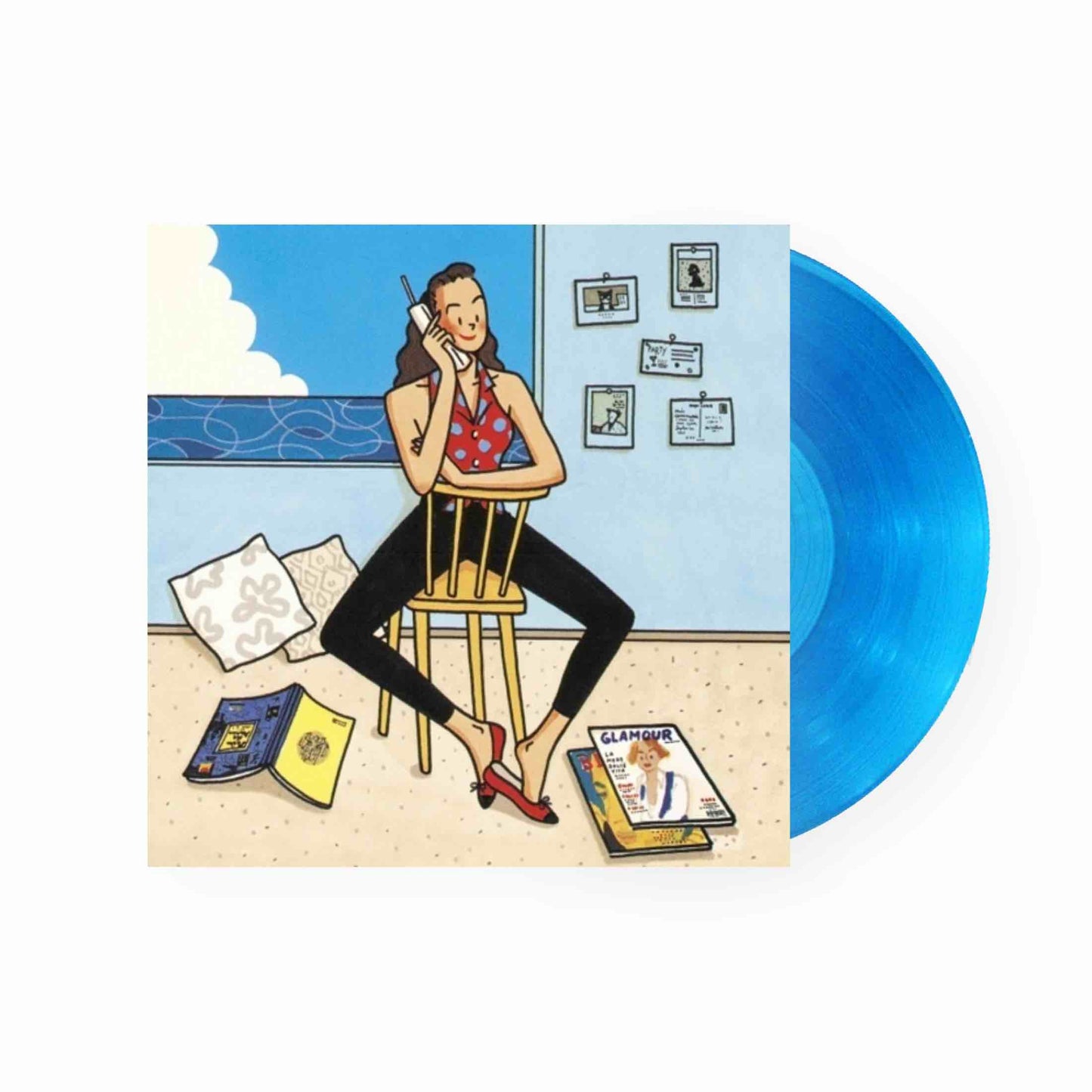 Omega Tribe & Carlos Toshiki - natsuko LP (Blue Vinyl)