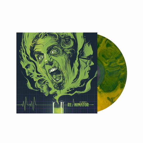 Richard Band - Re-Animator Soundtrack LP (Green Yellow Hand Poured Vinyl)