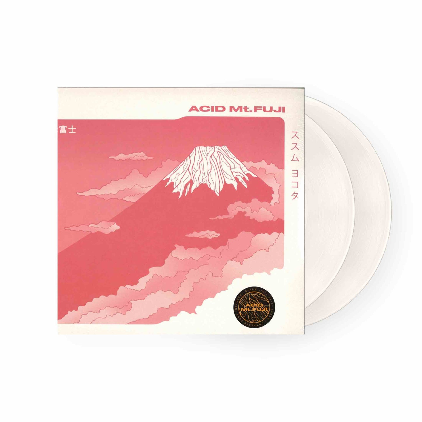 Susumu Yokota - Acid Mt. Fuji 2xLP (White Vinyl)