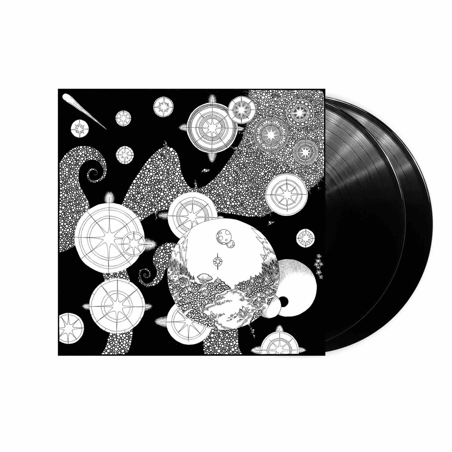 Takashi Kokubo Andrea Esperti- Music For A Cosmic Garden 2xLP (Black Vinyl)