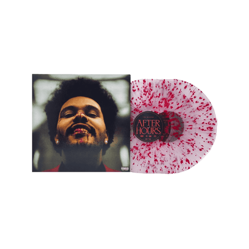 After Hours - Clear With Red (Blood) Splatter Vinyl