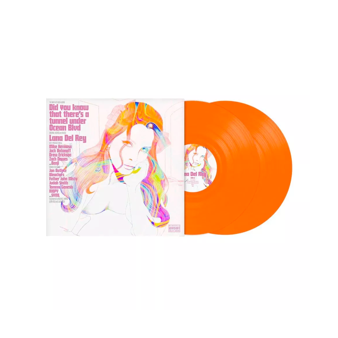 Did You Know That There's A Tunnel Under Ocean Blvd - Orange Translucent (Festival Edition) Vinyl