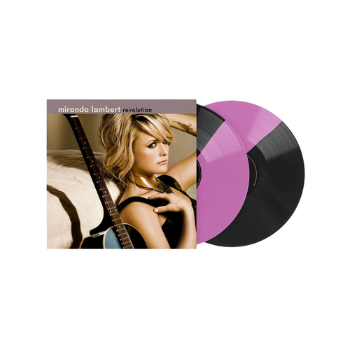 Revolution - VMP Mauve And Black Split Vinyl