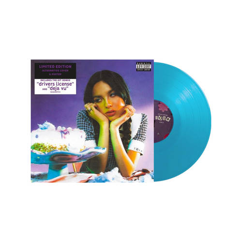 Sour - Blue Neon Translucent Vinyl With Alternative Cover