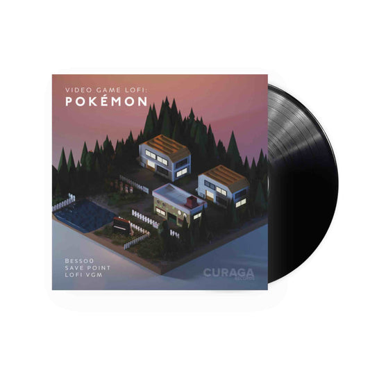 Besso0 and Save Point - Video Game LoFi: Pokémon LP (Black Vinyl)