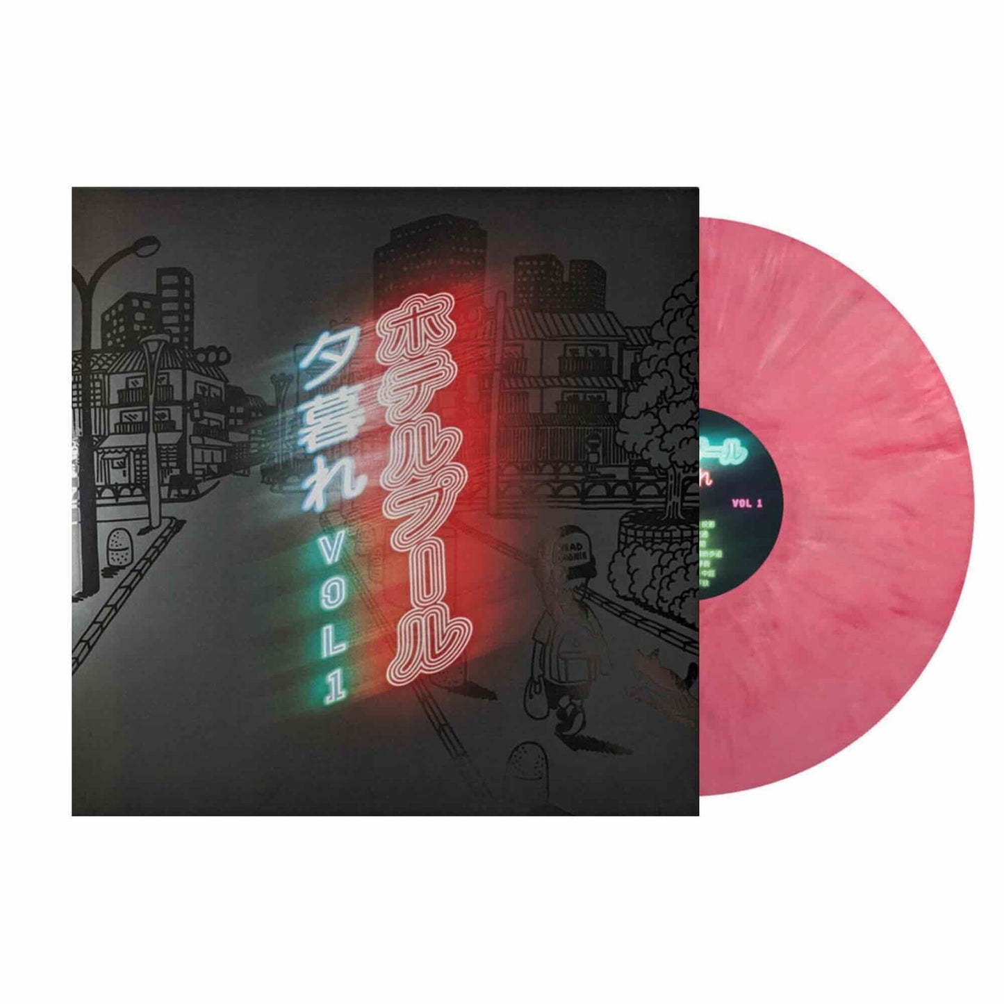 Hotel Pools - Evenings 夕暮れ Vol. 1  LP (Solid Coral Vinyl)