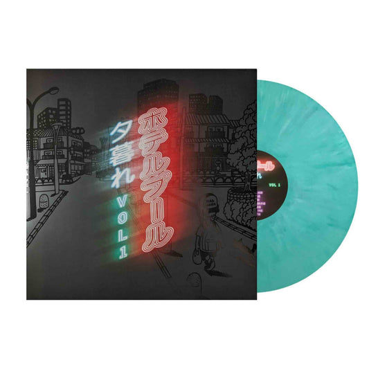 Hotel Pools - Evenings 夕暮れ Vol. 1  LP (Solid Seafoam Vinyl)