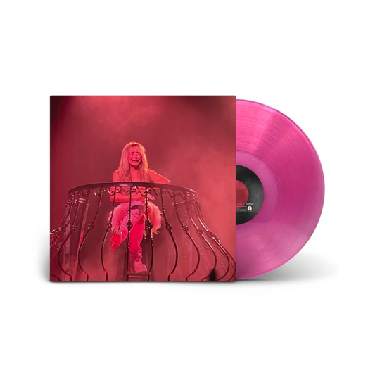 Feather - Pink Glitter 7" Single Vinyl