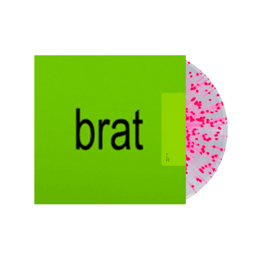 Brat - Clear With Pink Splatter Vinyl