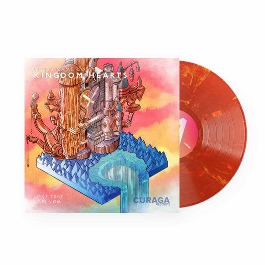 lost:tree - Video Game LoFi: Kingdom Hearts LP (Red Marble Vinyl)