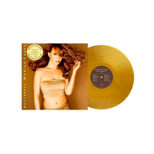 Butterfly - UO Gold/Clear Ripple Effect Vinyl