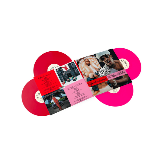Speakerboxxx / The Love Below - Numbered 4LP Red And Pink Vinyl