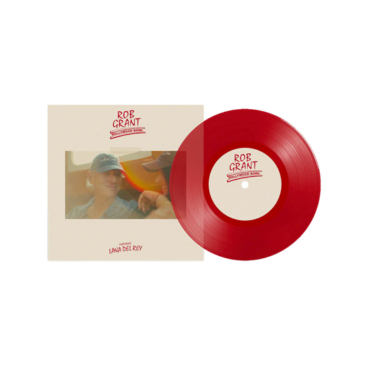 Hollywood Bowl - Red Transparent 7" Vinyl