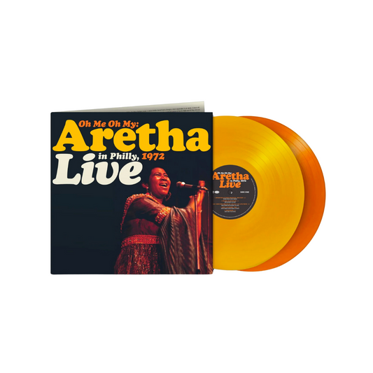 Oh Me Oh My: Aretha Live In Philly, 1972 - RSD2021 Yellow and Orange Vinyl