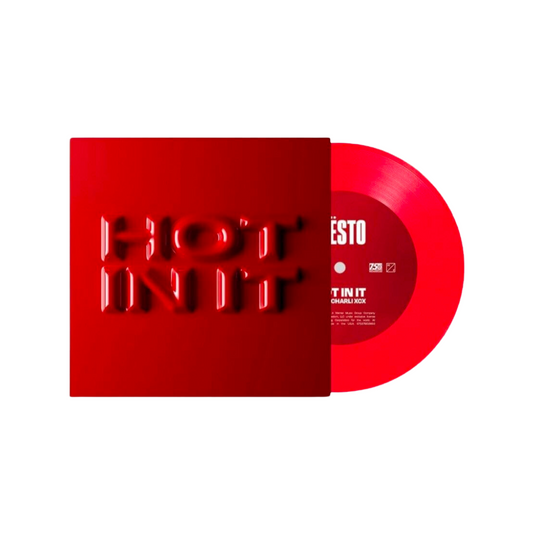 Hot In It - UO Red (Neon Coral) 7" Vinyl